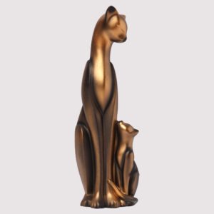 Mother Cat with Baby Figurine | Perfect Gift for Cat Lovers