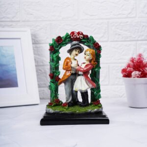 Romantic Couple Heart Sculpture