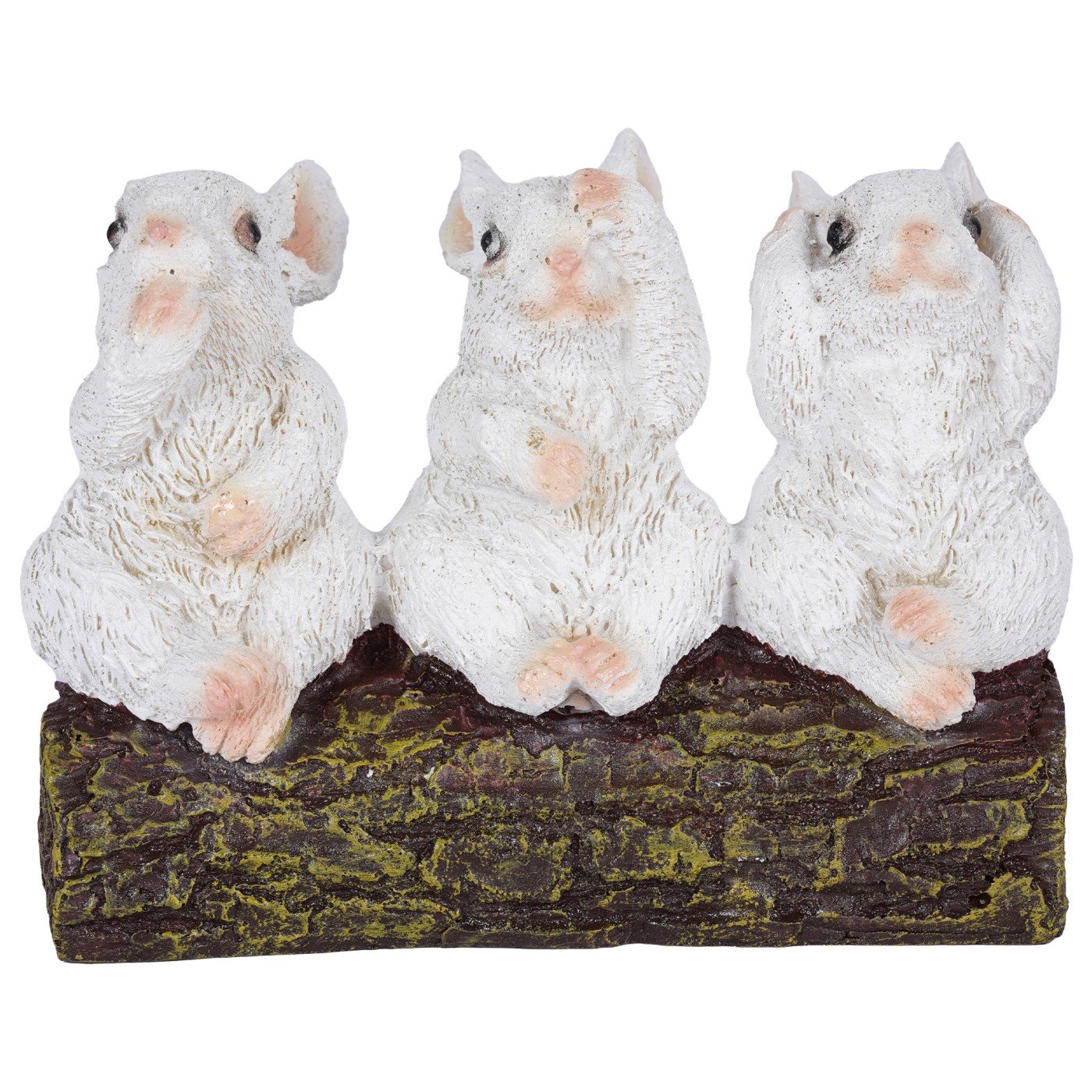 Cute Rabbit Figurine Set