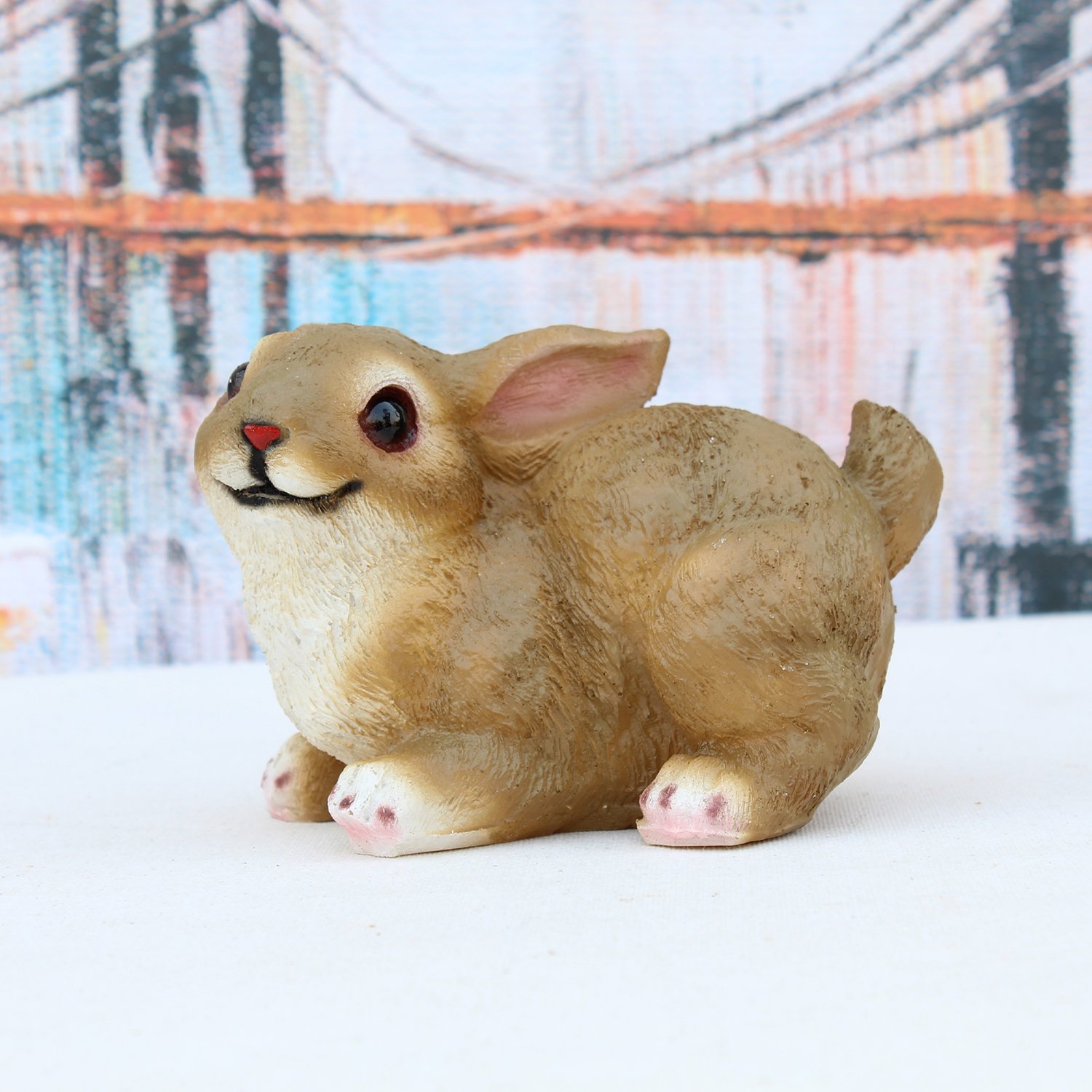 Sitting Bunny Rabbit Statue | Home & Garden Décor, Vastu & Wealth Showpiece - Image 3