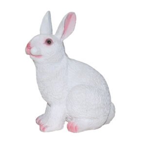 Bunny Rabbit Figurine for Garden Decoration