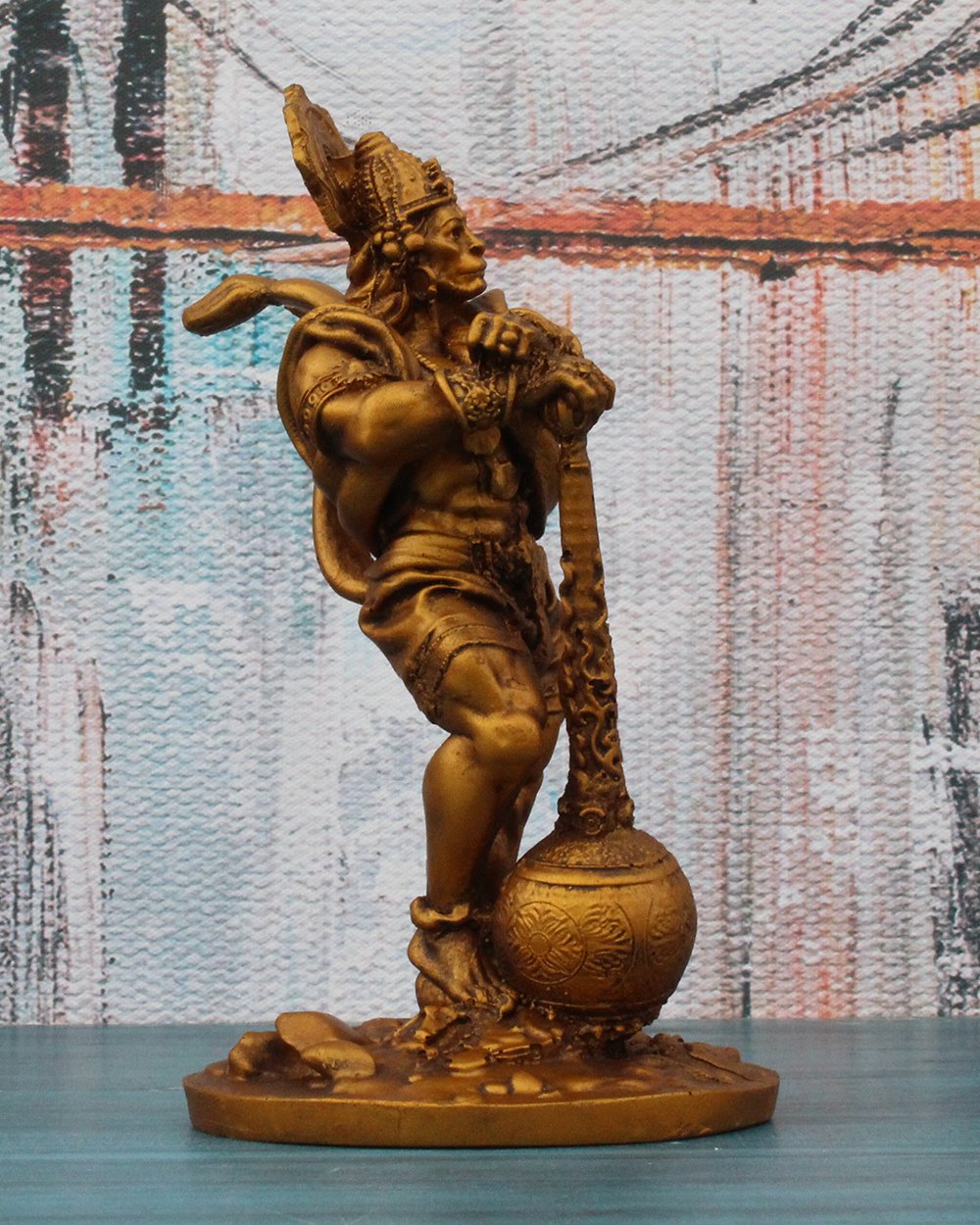 Bahubali Hanuman Ji Murti | Bajrang Bali Idol Statue for Home & Pooja - Image 4