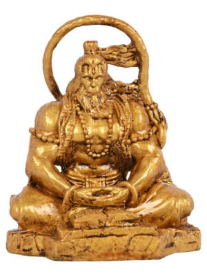 Golden Hanuman Ji Murti