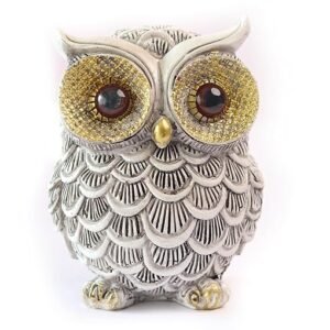 5.5 inch owl statue for good luck vastu feng shui showpiece home decor