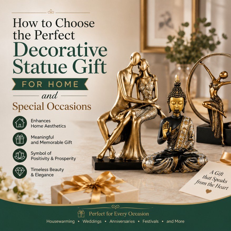 How to choose the perfect decorative statue gift for home and special occasions featuring elegant home decor statues