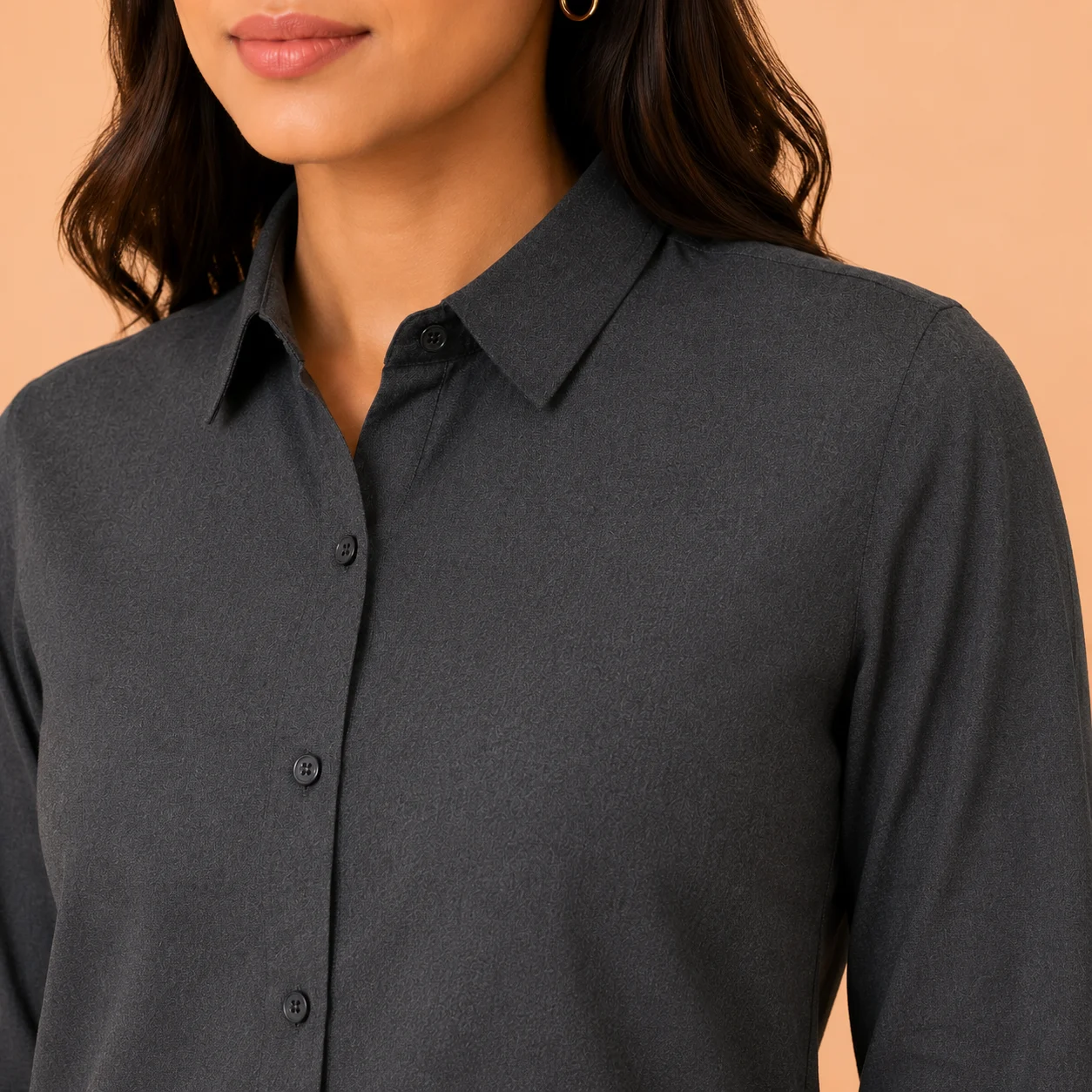 Women Stylish Linen Blend Shirt | Comfortable Casual Wear - Image 4